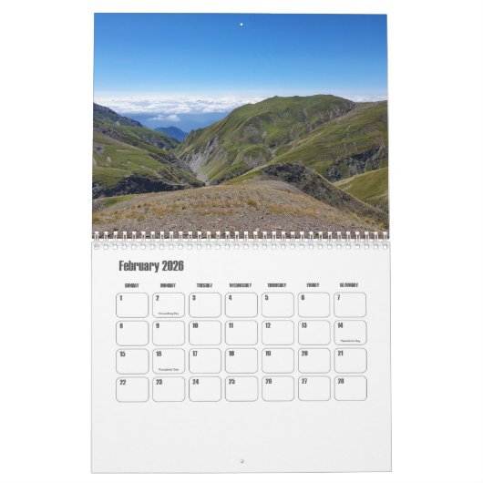 Kalender Aserbaidschans (Feb 2026)