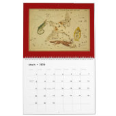 Kalender astronomischer Diagramme (Mär 2026)