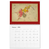 Kalender astronomischer Diagramme (Feb 2026)