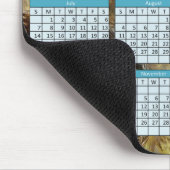 Kalender auf einem Mousepad (Ecke)