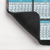 Kalender auf einem Mousepad (Ecke)