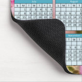 Kalender auf einem Mousepad (Ecke)