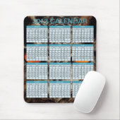 Kalender auf einem Mousepad (Mit Mouse)