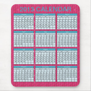 Kalender auf einem Mousepad