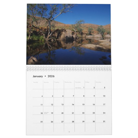 Kalender Australiens 2012 (Jan 2026)