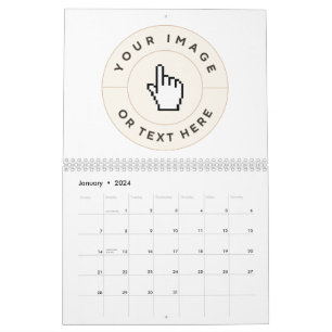 Kalender - Benutzerdefiniert (Bild/Text hinzufügen