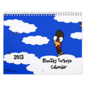 Kalender BlueSky Truthahn-2013 (Titelbild)