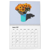Kalender - Blume (Jan 2027)