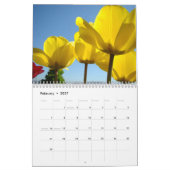 KALENDER-Blume des BOTANISCHEN BÜRO Kalender (Feb 2027)