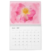 Kalender - Blume zum Hintergrund (Mär 2027)
