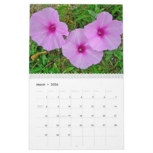 Kalender - Blumenstrauß #2 (Mär 2026)