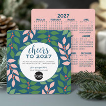 Kalender Business Gruß mit Logos - Beifall