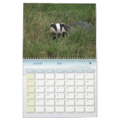 Kalender Calendar Badgers Forest (Jan 2027)