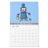 KALENDER "Cartoonkunst " (Mär 2027)