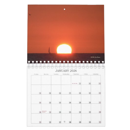 Kalender Clearwater Strand-2009 (Jan 2026)