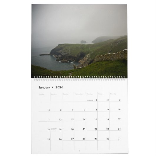 Kalender Cornwalls 2009 (Jan 2026)