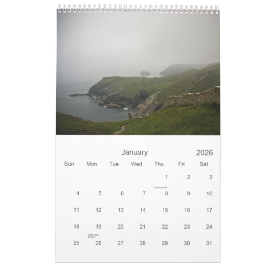 Kalender Cornwalls 2011 (Jan 2026)