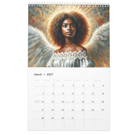Kalender der afrikanischen Engel (Mär 2027)