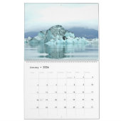 Kalender der Alaska-Landschaft (Jan 2026)