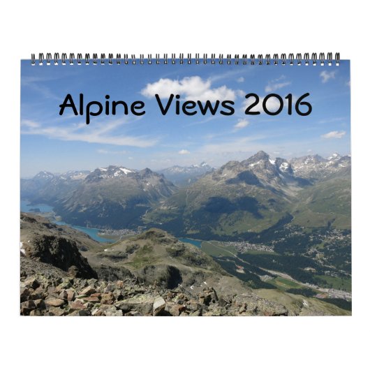 Kalender der Alpenblicke 2016 (Titelbild)