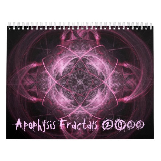 Kalender der Apophysis-Fraktal-2011 (Titelbild)