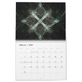 Kalender der Apophysis-Fraktal-2011 (Feb 2027)
