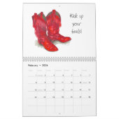 Kalender der Aquarellbilder (Feb 2026)