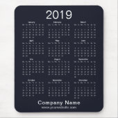 Kalender der beruflichen Unternehmen Mousepad (Vorne)