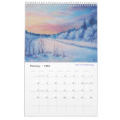 Kalender der bildenden Künste 2025 Jahreszeiten (Feb 2026)