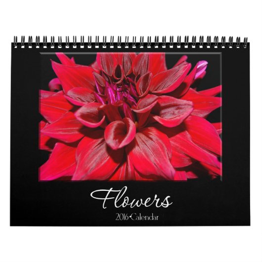 Kalender der Blumen-2016 durch Erin Mac (Titelbild)