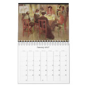 Kalender der Carl Larsson-Familien-Aquarell-2019 (Jan 2027)
