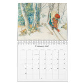 Kalender der Carl Larsson-Familien-Aquarell-2019 (Feb 2027)