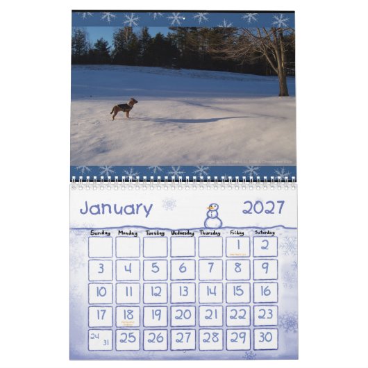 Kalender der China der Hundetag2009 (Jan 2027)