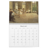 Kalender der Edgar Degas-Ballett-Tänzer-2011 (Mär 2027)