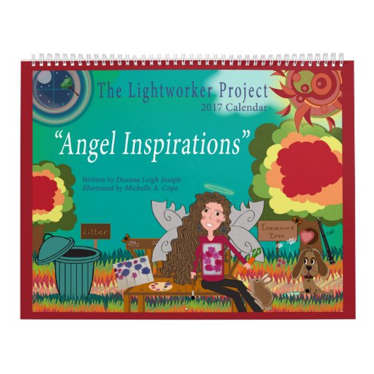 Kalender "der Engels-Inspirations-" 2017 (Titelbild)