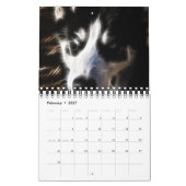 Kalender der Fraktal-Tierporträt-2012 (Feb 2027)