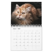 Kalender der Fraktal-Tierporträt-2012 (Mär 2027)