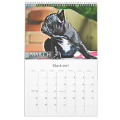 KALENDER DER FRANZÖSISCHEN BULLDOGGEN-2015 (Mär 2027)