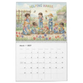 Kalender der Freundlichkeiten aus Kindheitserinner (Mär 2027)