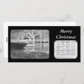 Kalender der frohen Weihnacht-2011 Feiertagskarte (Vorne/Hinten)