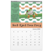 Kalender der Fun Animal-Fakten 2025 (Jan 2026)