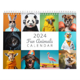 Kalender der Fun Animals 2024