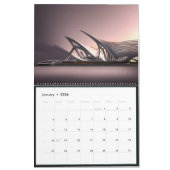 Kalender der futuristischen Architekturen (Jan 2026)