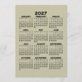 Kalender der ganzjährigen Ansicht - MCM-Muster auf Programm (Vorderseite)