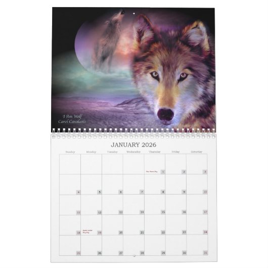 Kalender der Geist-Wolf-2010 (Jan 2026)