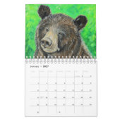 Kalender der Gemälde von Tieren und Vögeln (Jan 2027)