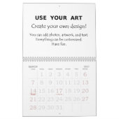 Kalender der Gewohnheit 2013 mit Ihrer Kunst oder (Mär 2027)