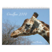 Kalender der Giraffen-2009 (Titelbild)
