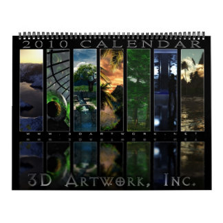 Kalender der Grafik-2010 3D