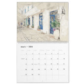 Kalender der griechischen Skizzen 2025 (Mär 2026)